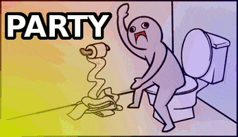 dance party hard GIF