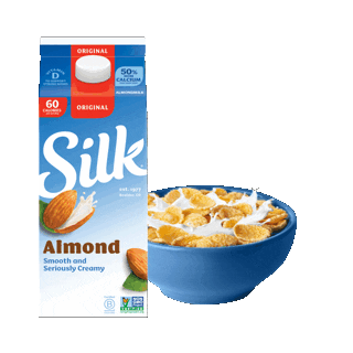 Cereal Almond Sticker by Silk