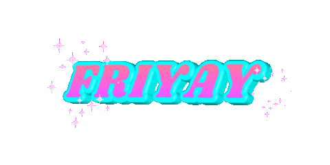 Friday Fri-Yay Sticker for iOS & Android | GIPHY