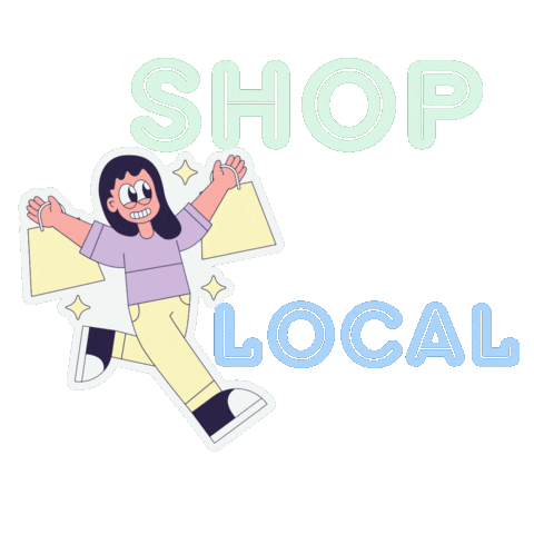 Shop Small Sticker by Nudara
