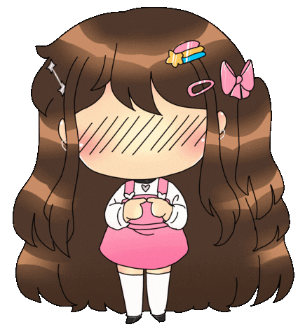 Blushing Sticker