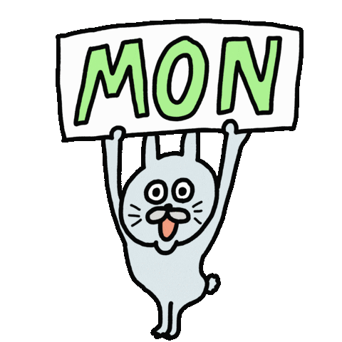 Happy Mondays Sticker by aico