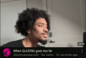 Too Far Glaze GIF