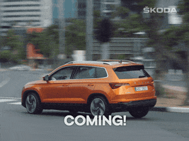 Coming On My Way GIF by Škoda Global
