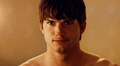 Ashton Kutcher Smile GIF