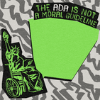 The ADA is not a moral guideline, it's the law