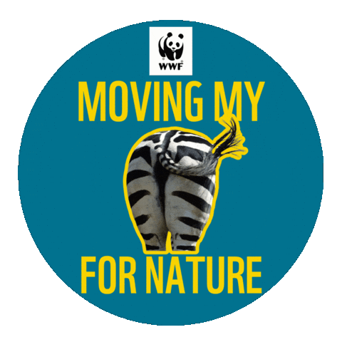 Wwf 20Kmbxl Sticker by WWF-Belgium