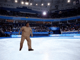 Ice Skating Olympics GIF