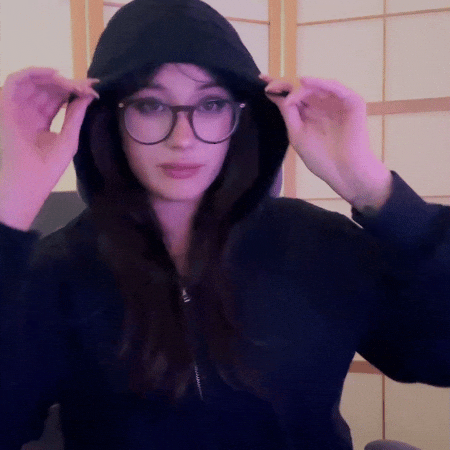 Cute Girl Twitch GIF