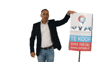 Simak de startersmakelaar Sticker