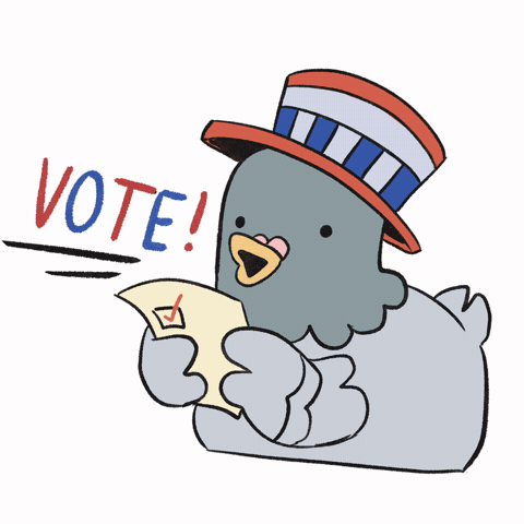 Register To Vote United States GIF by mishipiku