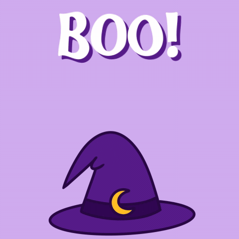 Halloween Jumping GIF by Spooks the Cat