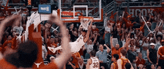 Basketball Dunk GIF by Texas Longhorns