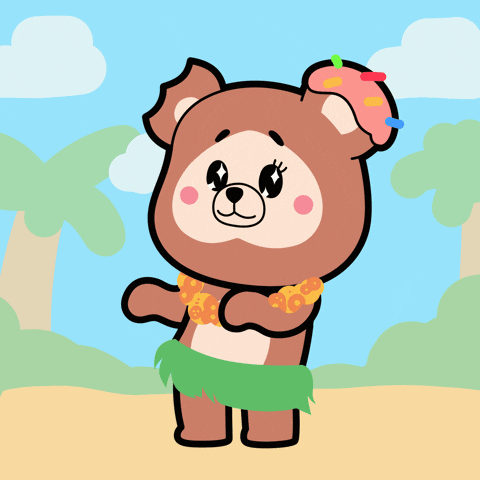 Hula GIF by Beraji Bears