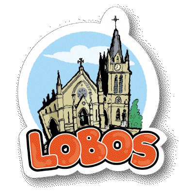 Municipio de Lobos Sticker