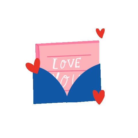 Love You Sticker by Nhena