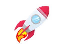 Rocket Sticker