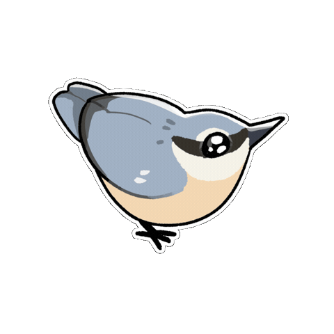 Bird 鳥 Sticker