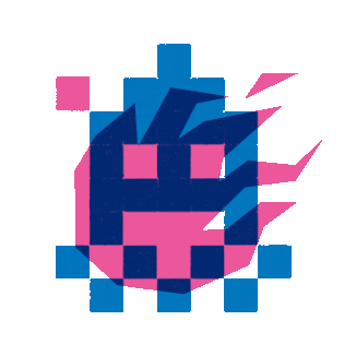 Game Pixel Sticker by Fabio Nikolaus