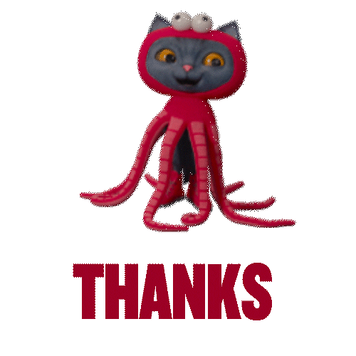 Imaginary Friends Thank You Sticker by IF Movie