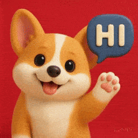 Greetings Hello GIF by Maryanne Chisholm - MCArtist