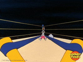 pro wrestling no GIF by Looney Tunes