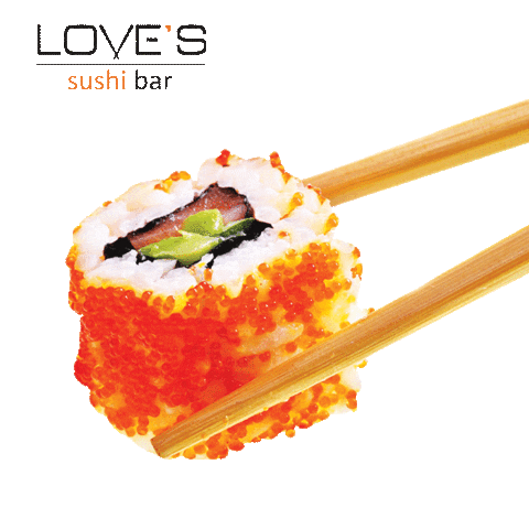 LOVE’S Sushi Bar Sticker
