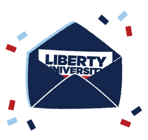 Libertybound Sticker by Liberty University