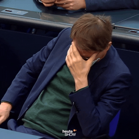 Oh No What GIF by ZDF heute-show