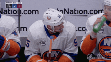 ice hockey kiss GIF by NHL