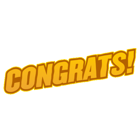Congrats Sticker