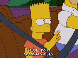 The Simpsons Cotton GIF