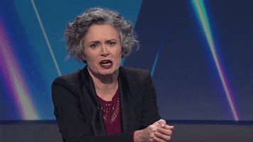 judith lucy eye GIF by The Weekly with Charlie Pickering
