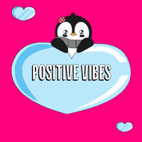 Good Vibes Love GIF by Pudgy Penguins