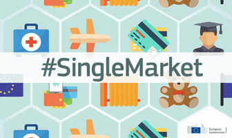 single market travel GIF by European Commission