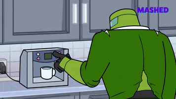Working Coffee Time GIF by Mashed