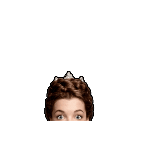 Shocked Romy Schneider Sticker by Sissi