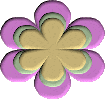 Flower Spinning Sticker