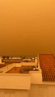 Sahara Dust Cloud Bathes Southern Spain in Orange