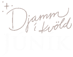 Djamm Sticker by Júník