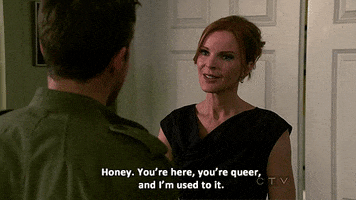 desperate housewives youre here youre queer and im used to it GIF