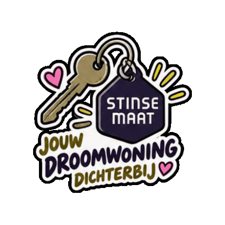 Te Koop Sticker by StinseMaat makelaardij