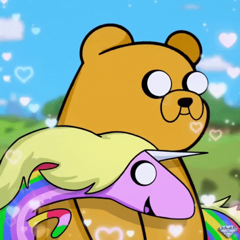 Adventure Time Love GIF by SuperRareBears