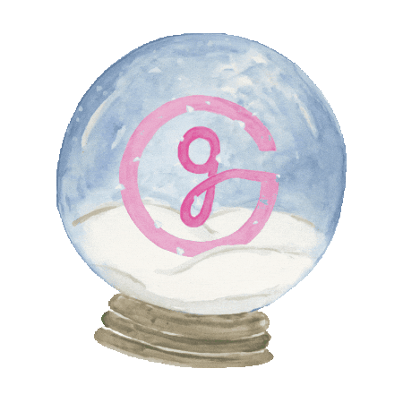 My Dear Friend Winter Sticker by glamourgals