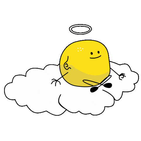 Happy Angel Sticker