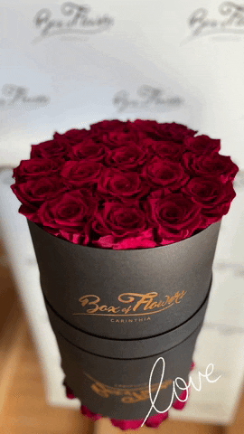 Box Of Flowers GIF