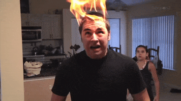 Stressed On Fire GIF by Film Riot