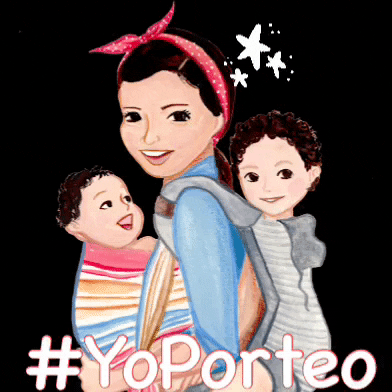 Babywearing Porteo GIF by Maternidad Agape