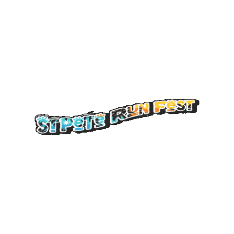 St Pete Run Fest Sticker