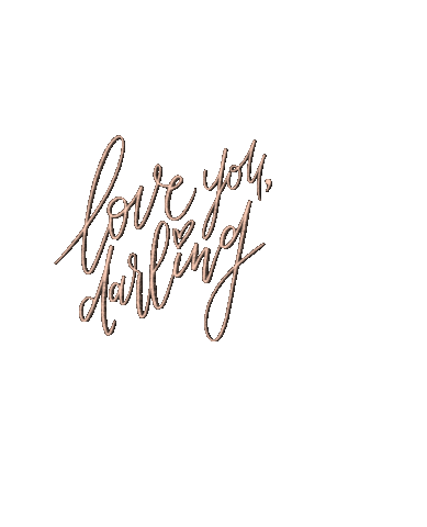 Love You Darling Sticker